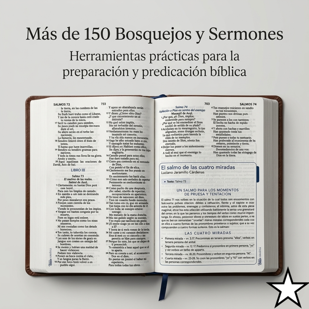 Biblia Homilética RVR60 Letra Grande Premium para Pastores y Predicadores