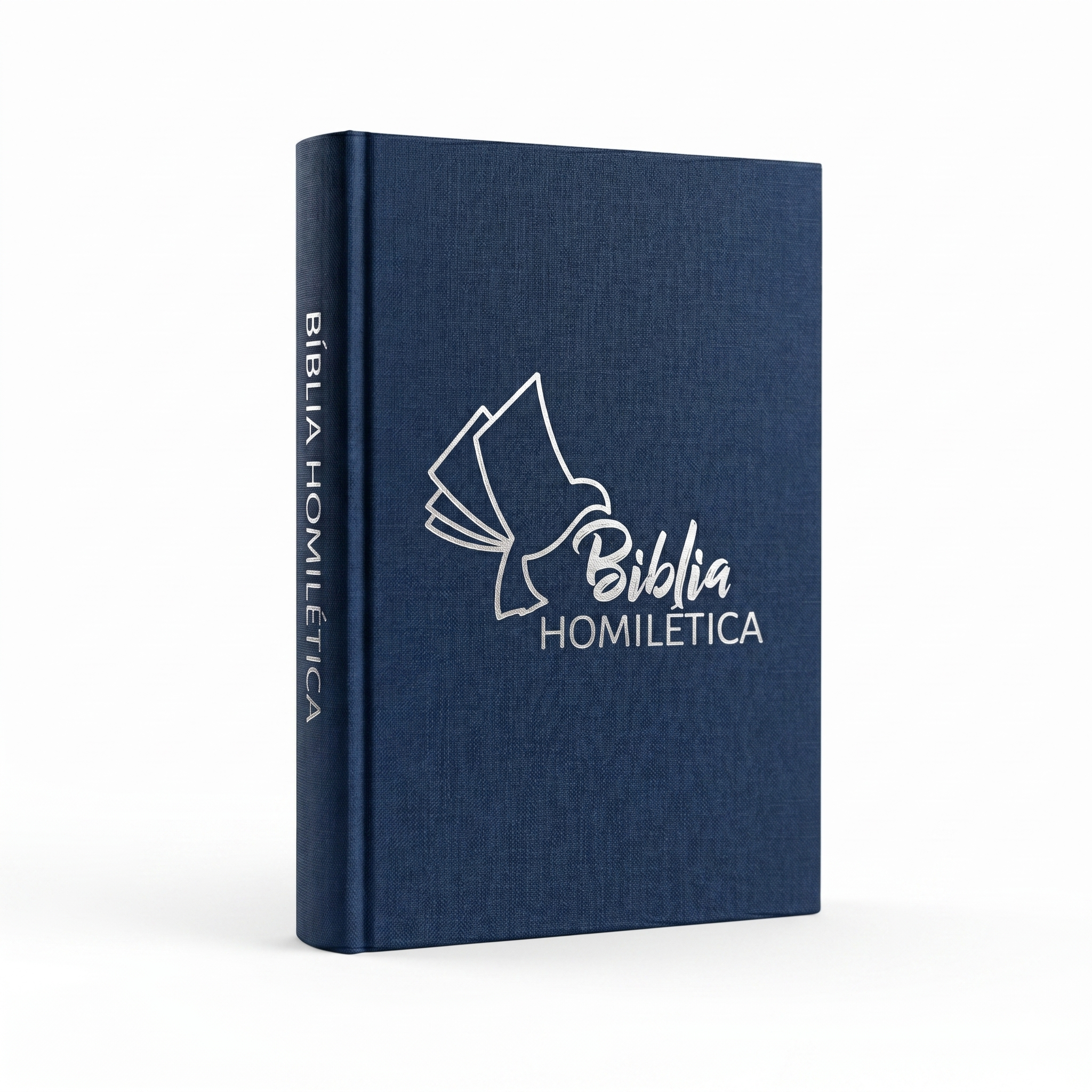 Biblia Homilética® RVR60 Tapa Azul Pasta Dura | Letra Grande para Pastores y Predicadores